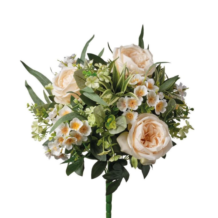 MAZZO ROSE INGLESE H55 CREMA